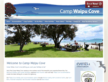 Tablet Screenshot of campwaipucove.com